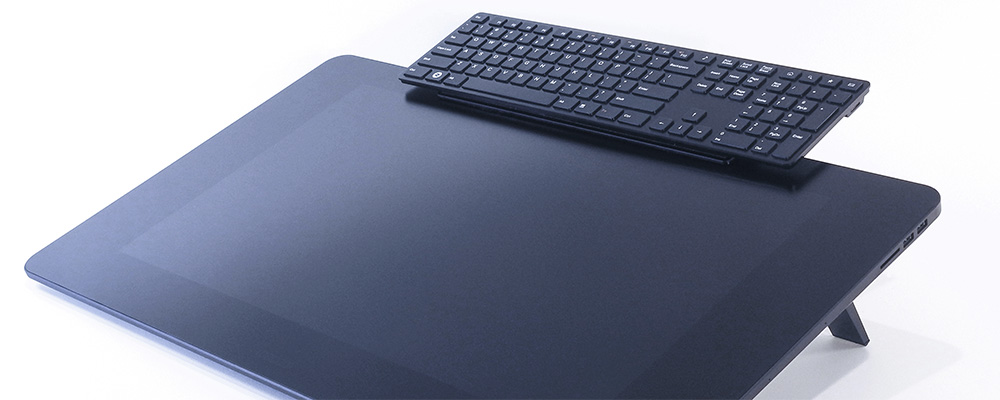 CinTweak 24-Xpro Extended Keyboard Tray and Keyboard